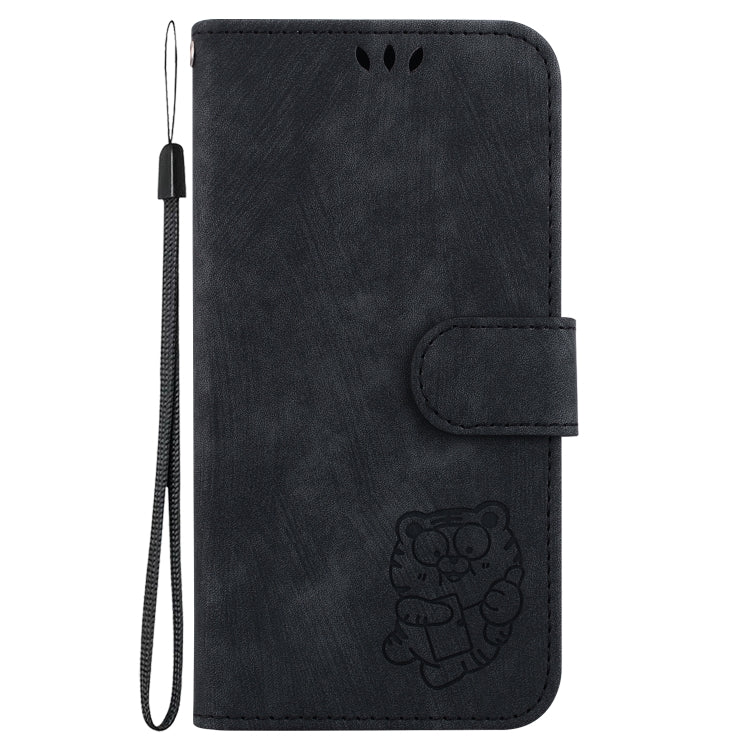 For Sony Xperia 1 VI Little Tiger Embossed Leather Phone Case