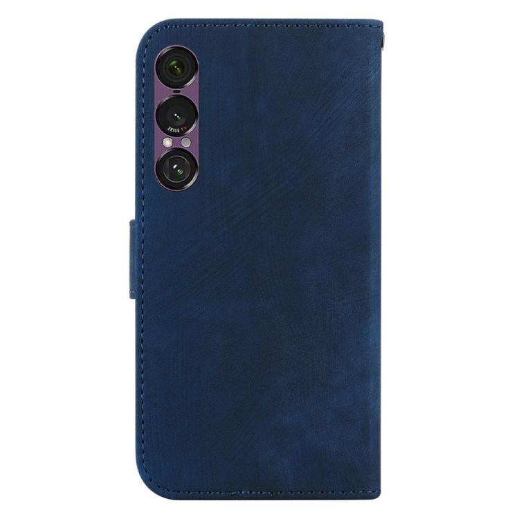 For Sony Xperia 1 VII Little Tiger Embossed Leather Phone Case
