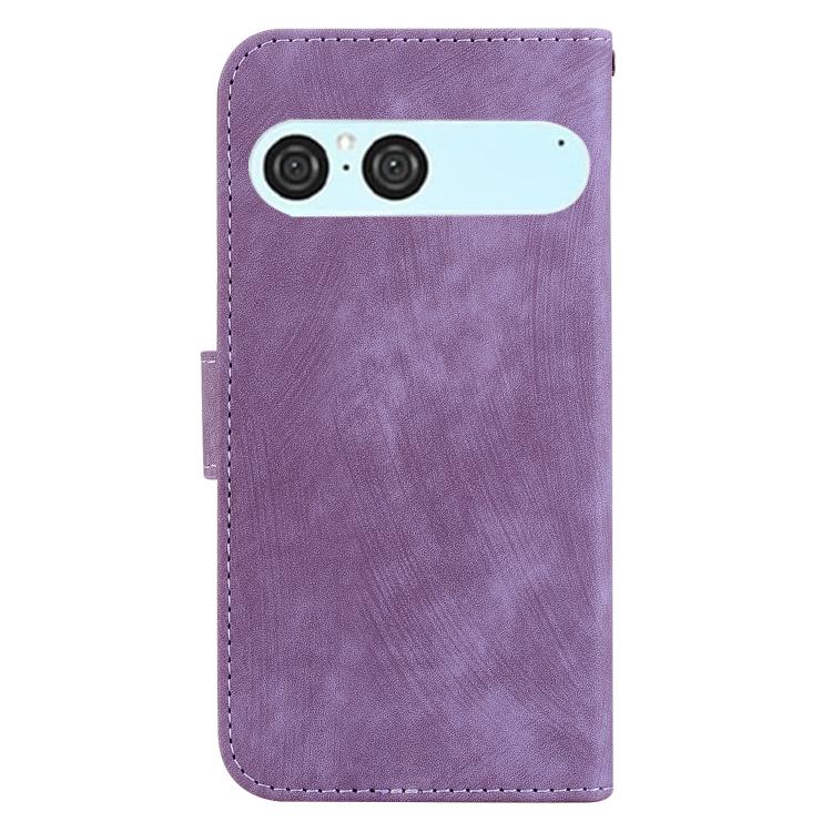 For Sony Xperia 10 VII Little Tiger Embossed Leather Phone Case
