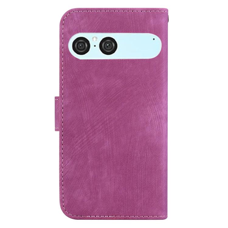 For Sony Xperia 10 VII Little Tiger Embossed Leather Phone Case