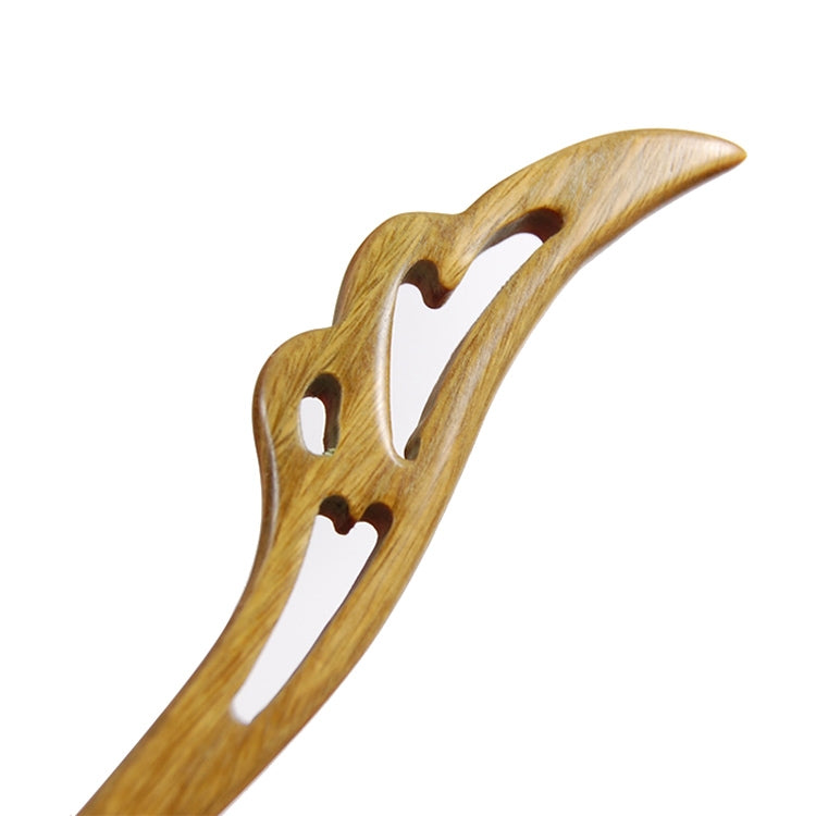 Classical Sandalwood Hairpin Hair Ornaments with Gift Box, Gift Box Random Color Delivery