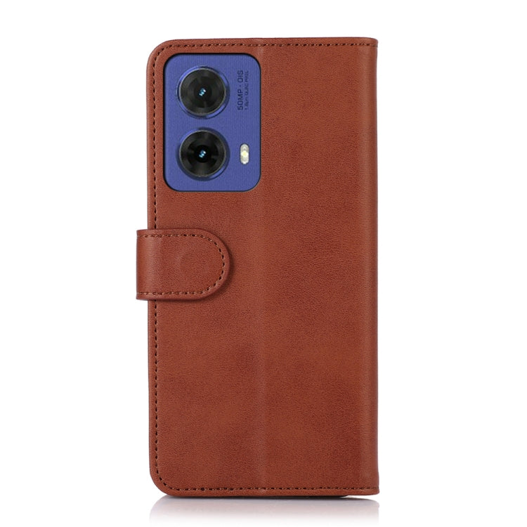 For Motorola Moto G85 Cow Texture Leather Phone Case