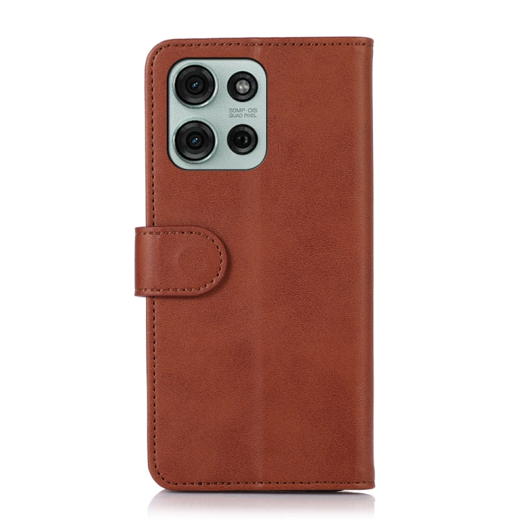 For Motorola Moto G75 5G Cow Texture Leather Phone Case