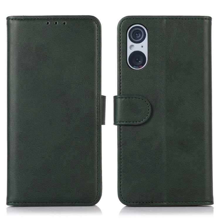 For Sony Xperia 5 V Cow Texture Leather Phone Case