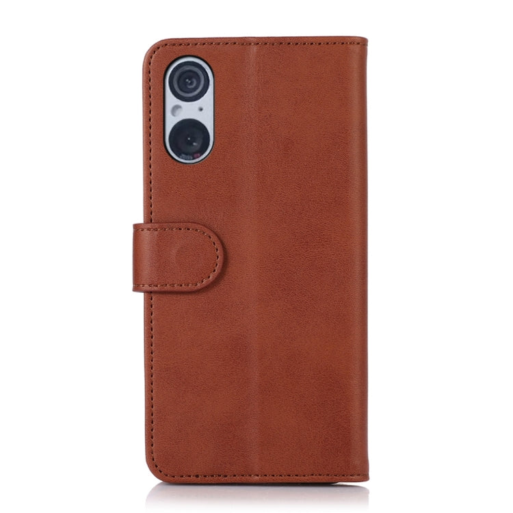 For Sony Xperia 5 V Cow Texture Leather Phone Case