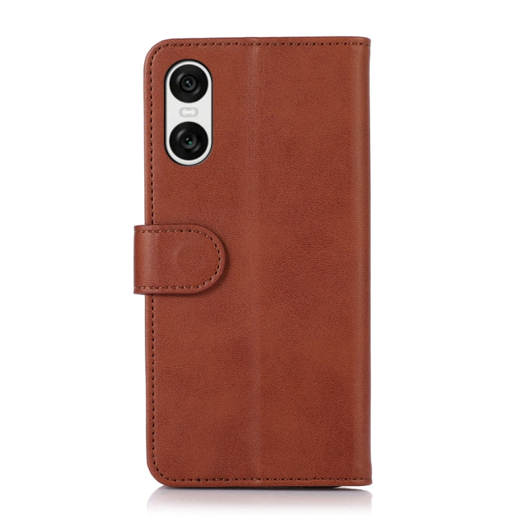 For Sony Xperia 10 VI Cow Texture Leather Phone Case