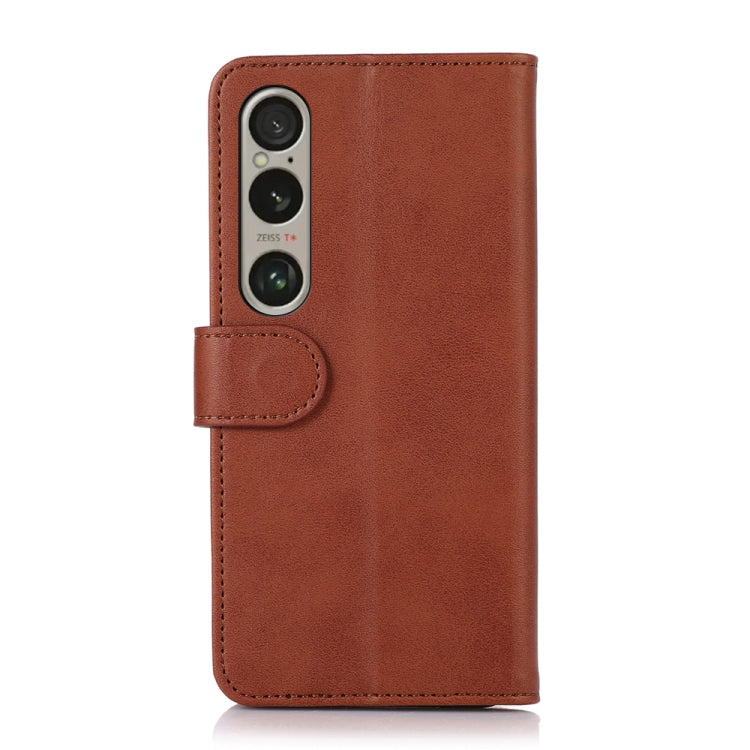 For Sony Xperia 1 IV Cow Texture Leather Phone Case