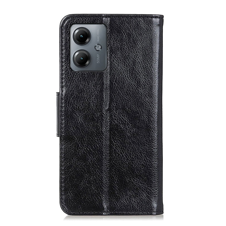For Motorola Moto G14 4G Nappa Texture Flip Leather Phone Case