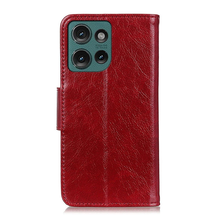 For Motorola Edge 50 5G Global Nappa Texture Flip Leather Phone Case