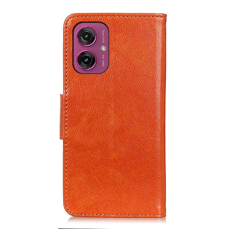 For Motorola Moto G55 5G Nappa Texture Flip Leather Phone Case