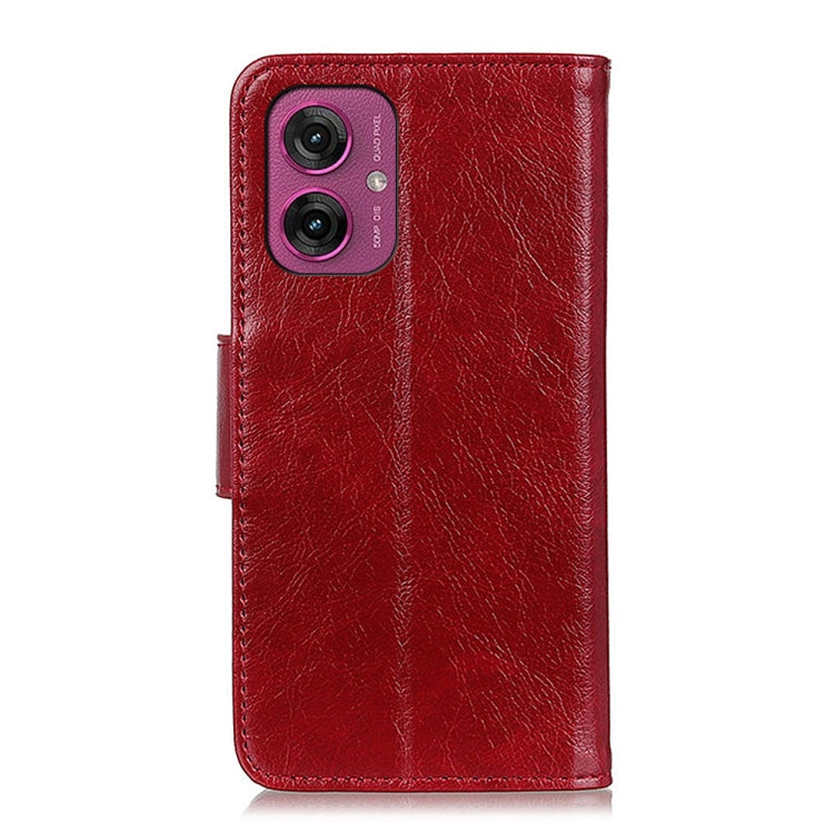 For Motorola Moto G55 5G Nappa Texture Flip Leather Phone Case