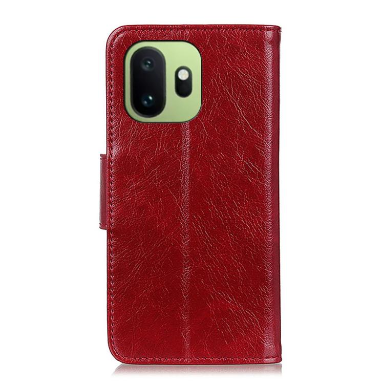 For OnePlus 15T Nappa Texture Flip Leather Phone Case