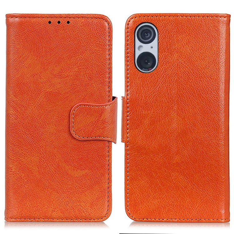 For Sony Xperia 5 V Nappa Texture Flip Leather Phone Case