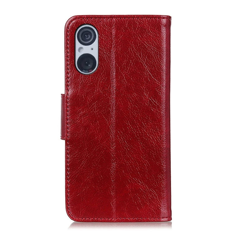 For Sony Xperia 5 V Nappa Texture Flip Leather Phone Case