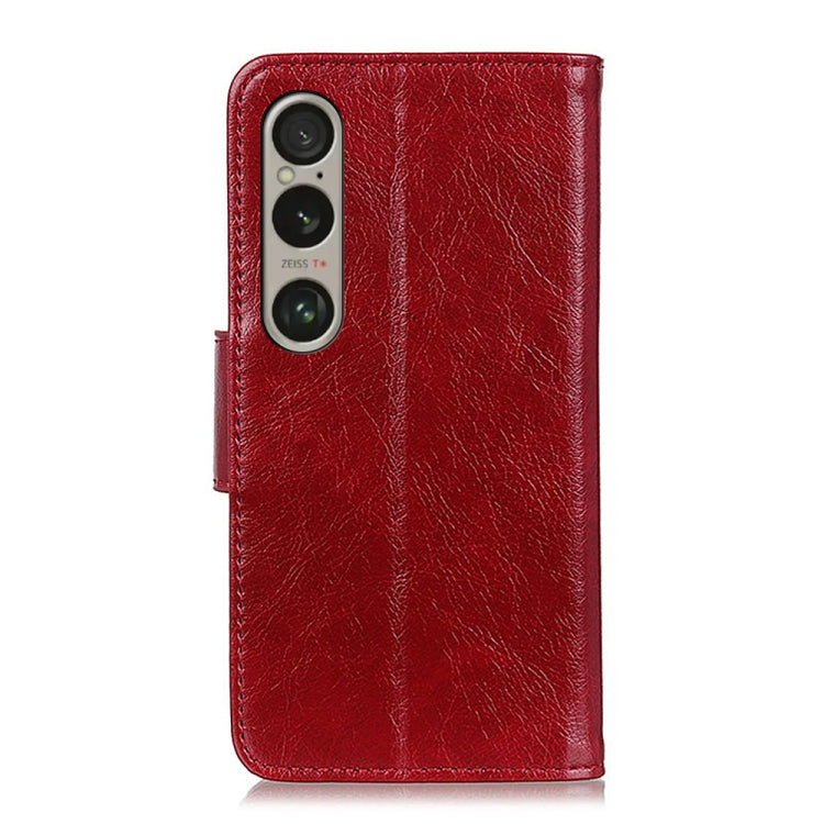 For Sony Xperia 1 IV Nappa Texture Flip Leather Phone Case