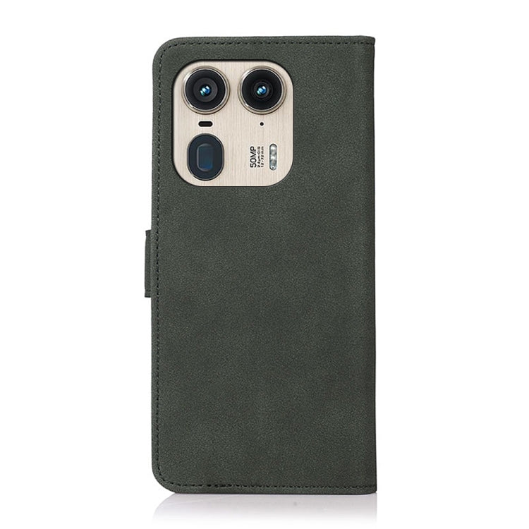 For Motorola Edge 50 Ultra KHAZNEH Matte Texture Leather Phone Case