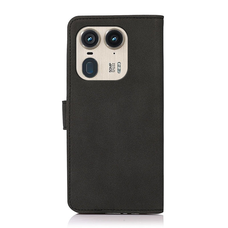 For Motorola Edge 50 Ultra KHAZNEH Matte Texture Leather Phone Case