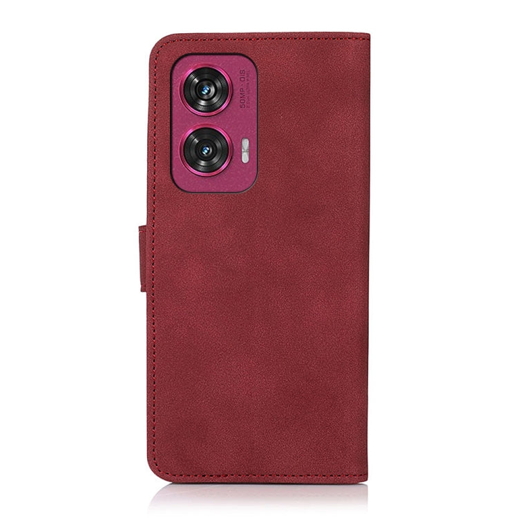 For Motorola Edge 50 Fusion KHAZNEH Matte Texture Leather Phone Case