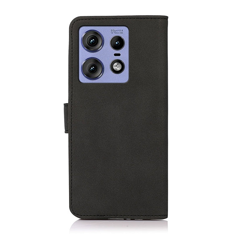 For Motorola Edge 50 Pro KHAZNEH Matte Texture Leather Phone Case