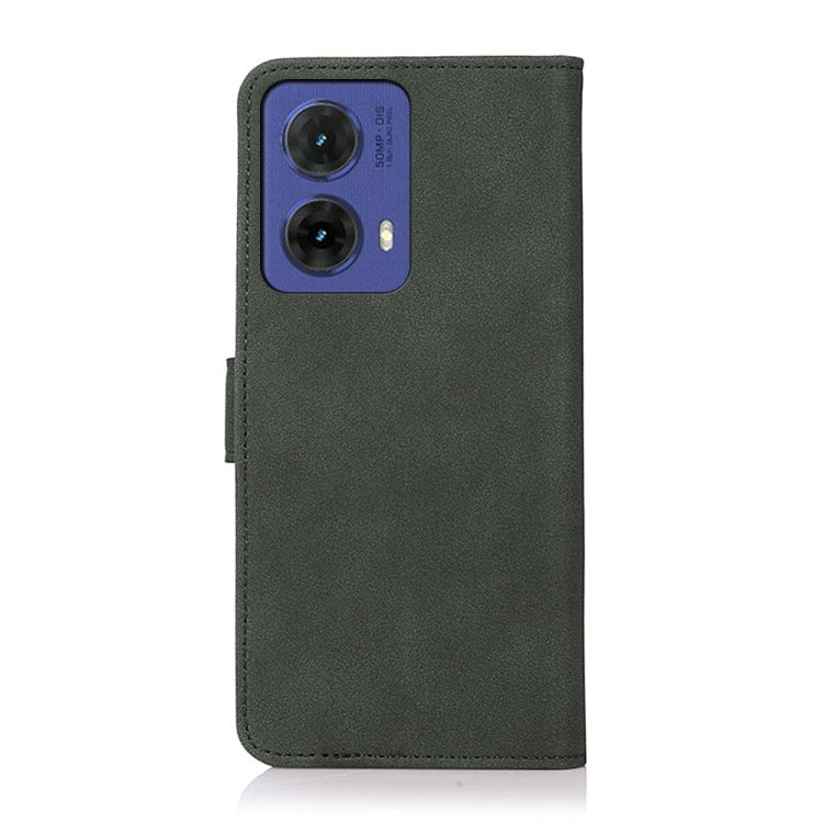 For Motorola Moto G85 KHAZNEH Matte Texture Leather Phone Case
