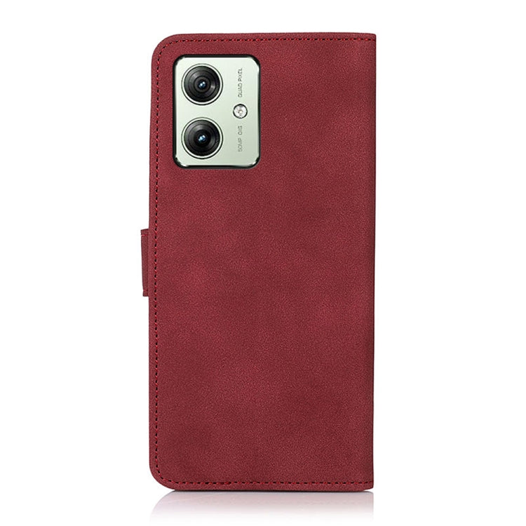 For Motorola Moto G64 5G KHAZNEH Matte Texture Leather Phone Case