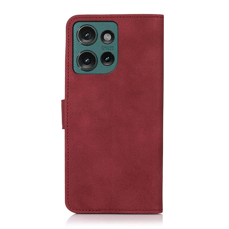 For Motorola Edge 50 5G Global KHAZNEH Matte Texture Leather Phone Case