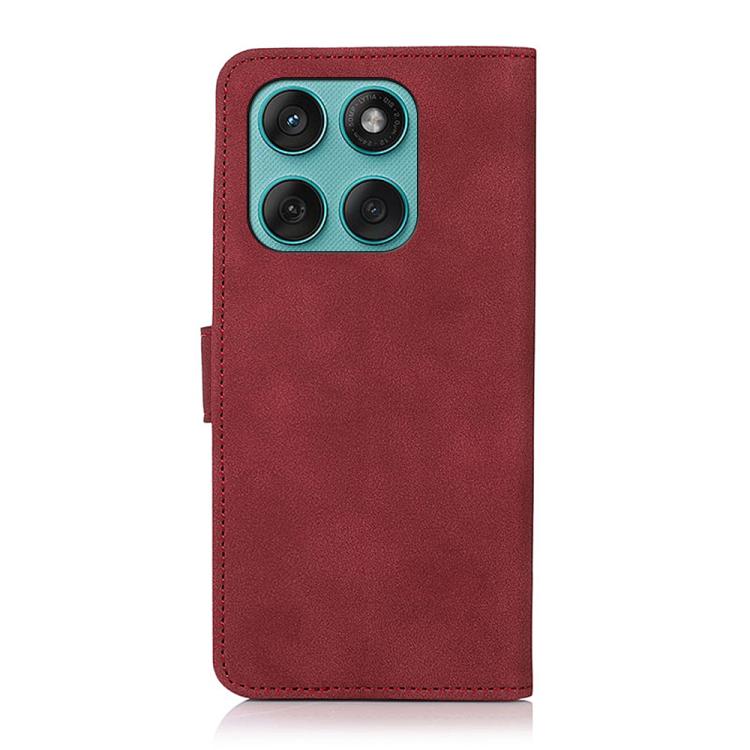 For Motorola Edge 60 Fusion KHAZNEH Matte Texture Leather Phone Case