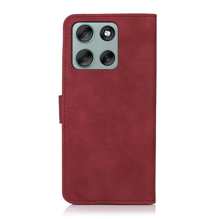 For Motorola Moto G86 5G KHAZNEH Matte Texture Leather Phone Case