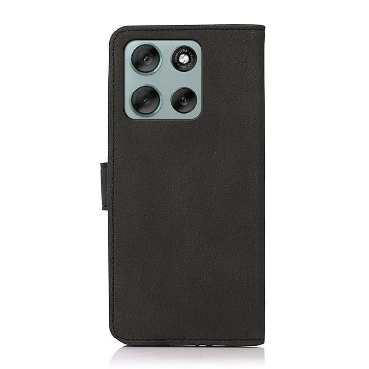 For Motorola Moto G86 Power KHAZNEH Matte Texture Leather Phone Case