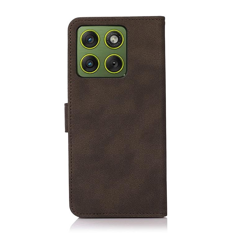 For Motorola Edge 70 5G KHAZNEH Matte Texture Leather Phone Case
