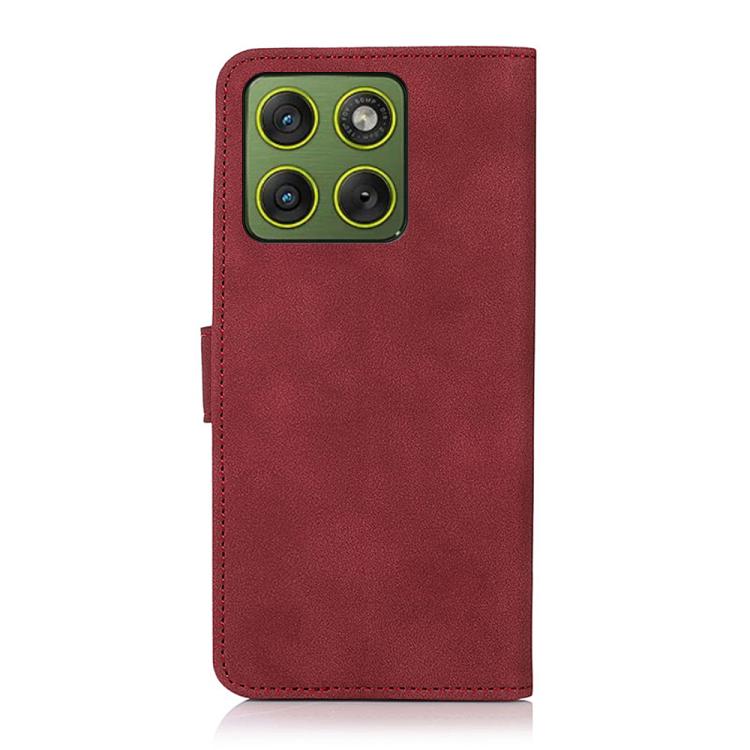 For Motorola Edge 70 5G KHAZNEH Matte Texture Leather Phone Case
