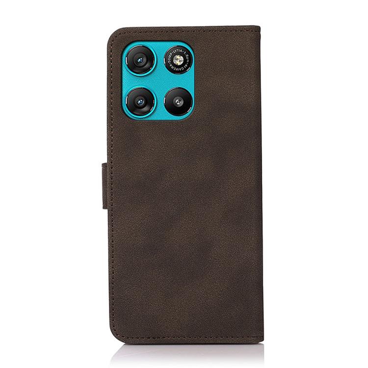 For Motorola Moto G57 Power/G67 Power KHAZNEH Matte Texture Leather Phone Case
