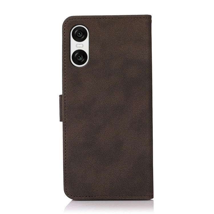 For Sony Xperia 10 VI KHAZNEH Matte Texture Leather Phone Case