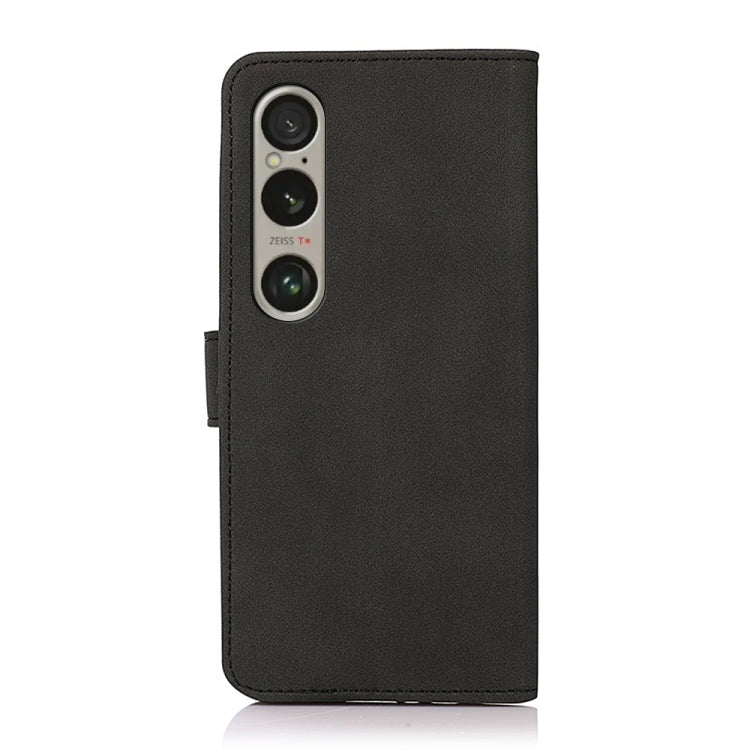 For Sony Xperia 1 IV KHAZNEH Matte Texture Leather Phone Case