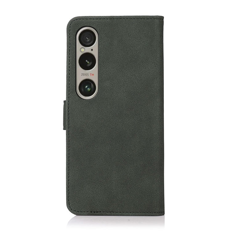 For Sony Xperia 1 IV KHAZNEH Matte Texture Leather Phone Case