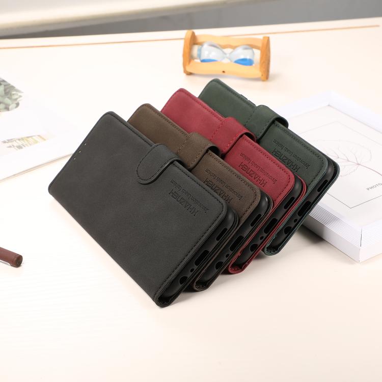 For Sony Xperia 1 VIII KHAZNEH Matte Texture Leather Phone Case