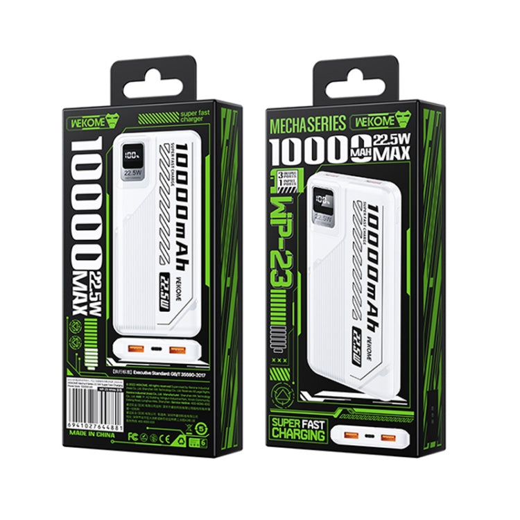 WK WP-23 Mecha II Series 10000mAh 22.5W Super Fast Charging Power Bank