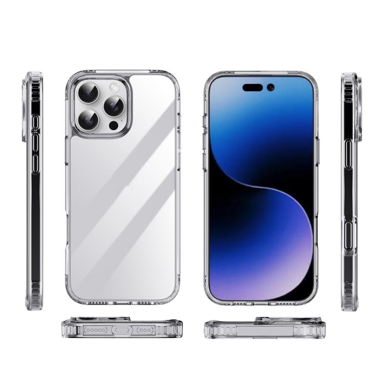 For iPhone 16 Pro Max iPAKY XJ Series Transparent PC+TPU Phone Case