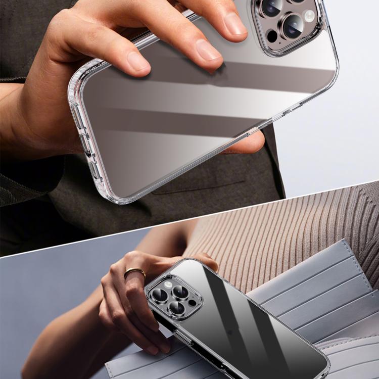 For iPhone 16 Plus iPAKY XJ Series Transparent PC+TPU Phone Case