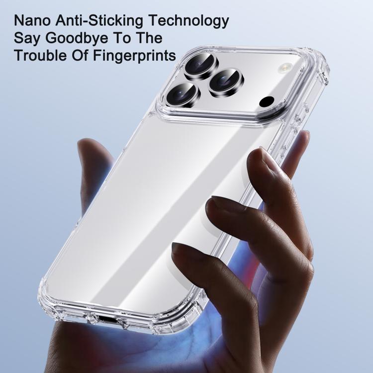For iPhone 17 Pro Max iPAKY XJ Series Transparent PC+TPU Phone Case