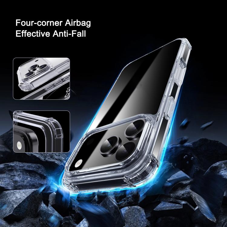 For iPhone 17 Pro iPAKY XJ Series Transparent PC+TPU Phone Case