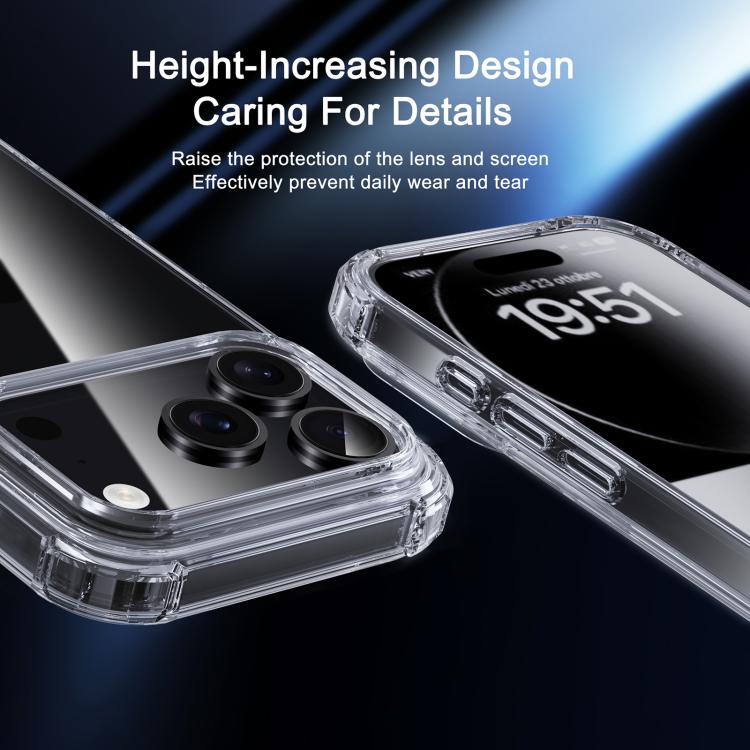 For iPhone 17 iPAKY XJ Series Transparent PC+TPU Phone Case