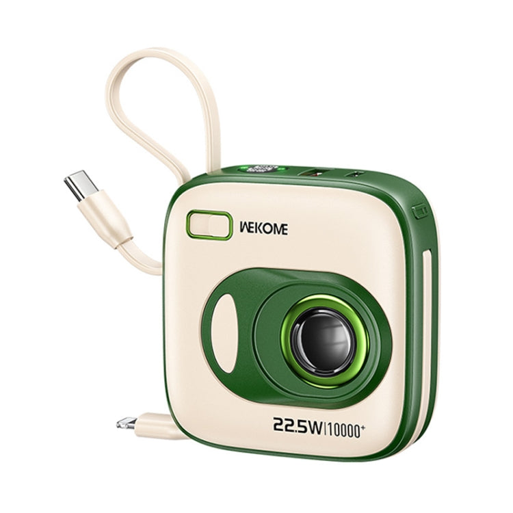 WK WP-31 Vintage Camera II Series 10000mAh 22.5W Super Fast Charging Power Bank with Cable