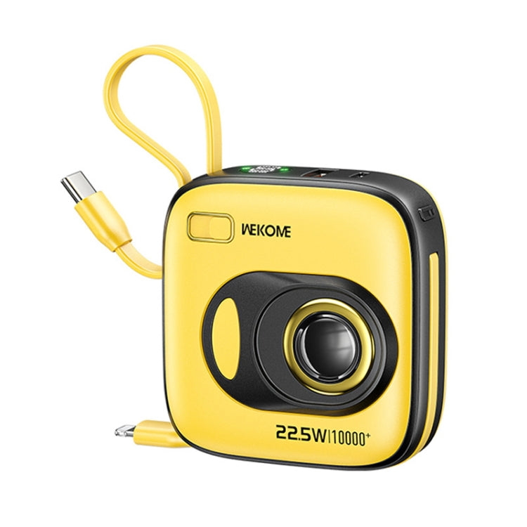 WK WP-31 Vintage Camera II Series 10000mAh 22.5W Super Fast Charging Power Bank with Cable