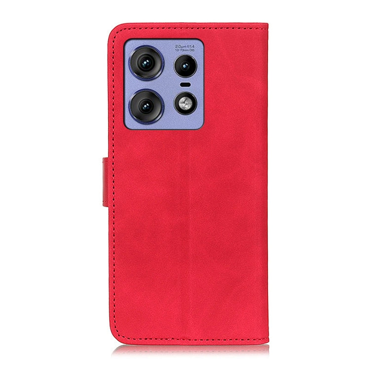 For Motorola Edge 50 Pro KHAZNEH Retro Texture Leather Phone Case