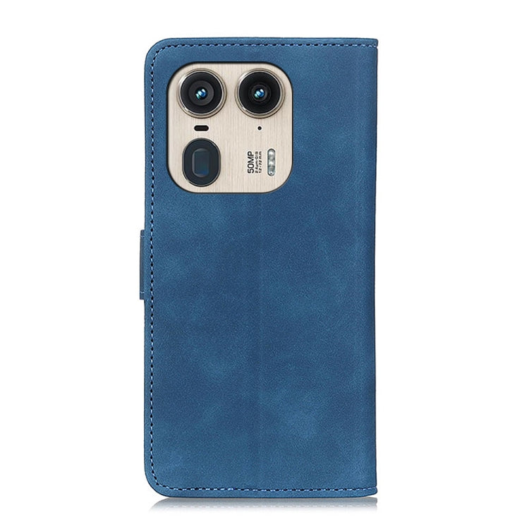 For Motorola Edge 50 Ultra KHAZNEH Retro Texture Leather Phone Case