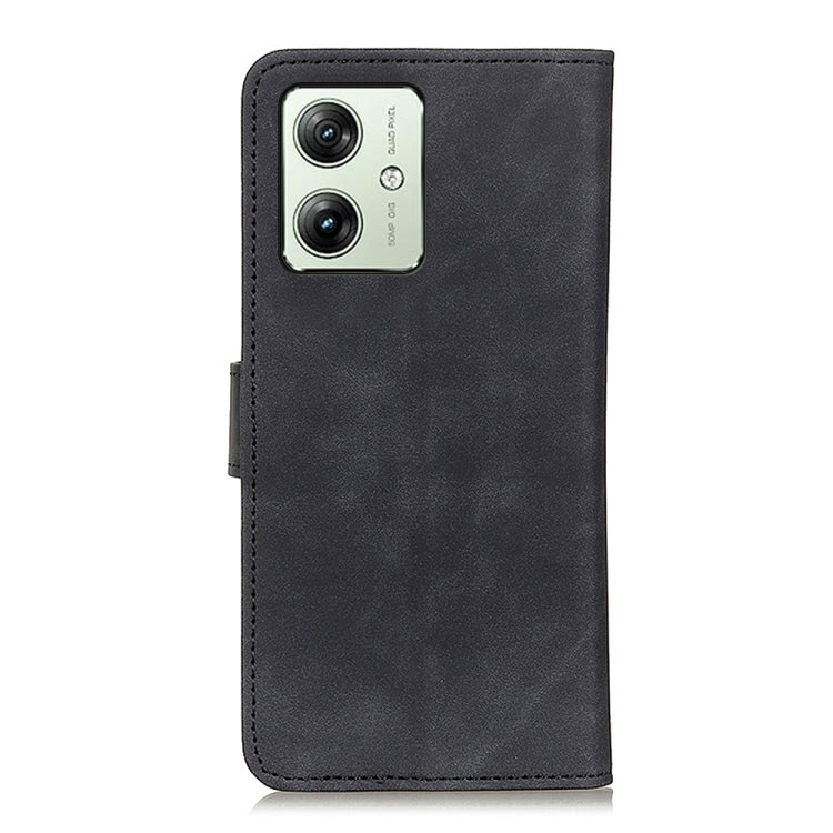For Motorola Moto G64 5G KHAZNEH Retro Texture Leather Phone Case