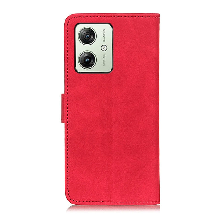 For Motorola Moto G64 5G KHAZNEH Retro Texture Leather Phone Case