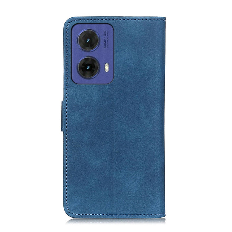 For Motorola Moto G85 KHAZNEH Retro Texture Leather Phone Case