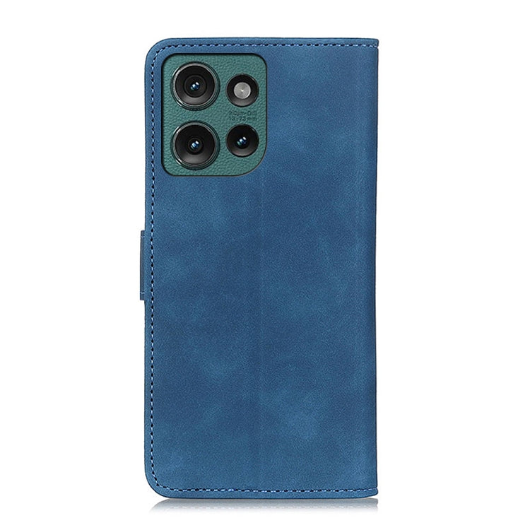 For Motorola Edge 50 KHAZNEH Retro Texture Leather Phone Case